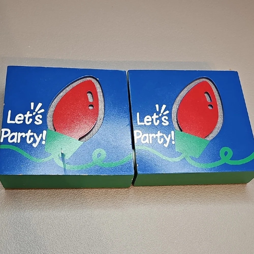 Let's Party Red and Green Home Party Supplies